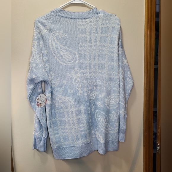 FCT Made with Love Med light blue Cardigan oversized - Picture 9 of 10
